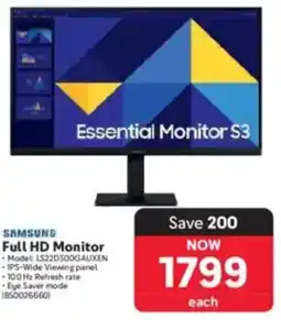 Makro SAMSUNG Full HD Monitor offer