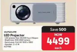 Makro ULTRA-Link LED Projector offer