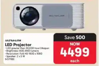 Makro ULTRA-Link LED Projector offer