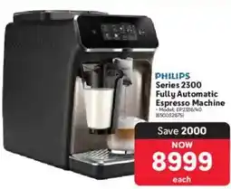 Makro PHILIPS Series 2300 Fully Automatic Espresso Machine offer
