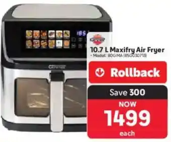 Makro Genesis Maxifry Air Fryer offer