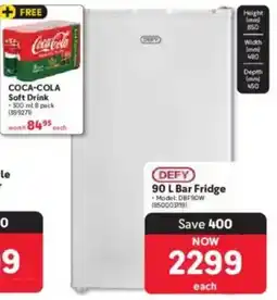 Makro DEFY Bar Fridge offer