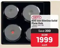 Makro DEFY Slimline Solid Plate Hob offer