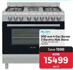 Makro ELBA 4 Gas Burner 2 Electric Hob Stove offer
