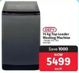 Makro DEFY Top Loader Washing Machine offer