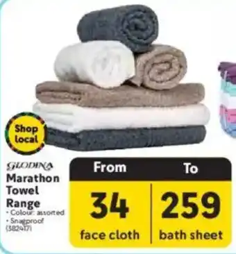 Makro GLODINA Marathon Towel Range offer