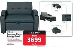 Makro LINX Cozynest Single Sleeper Couch offer