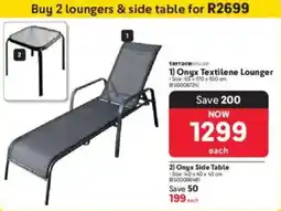 Makro Terrace Leisure Onyx Side Table offer