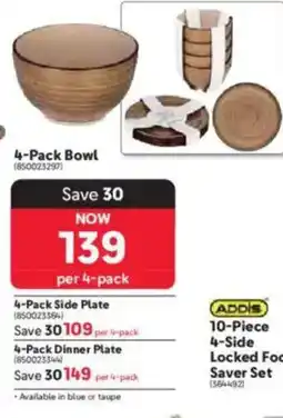 Makro 4-Pack Bowl offer