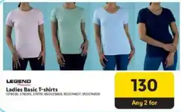 Makro LEGEND Ladies Basic T-shirts offer