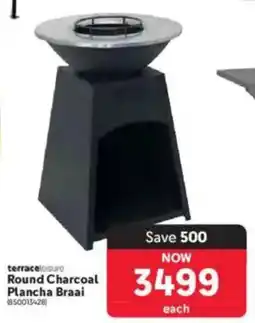 Makro Terrace Leisure Round Charcoal Plancha Braai offer