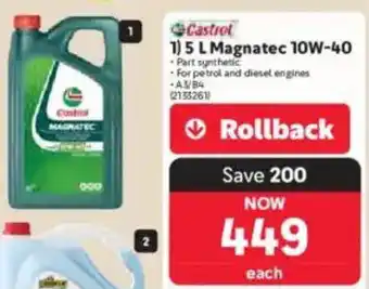 Makro Castrol Magnatec 10W-40 offer