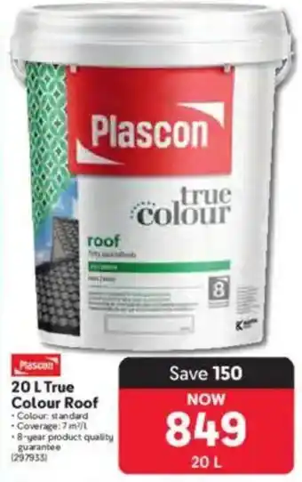 Makro Plascon True Colour Roof offer