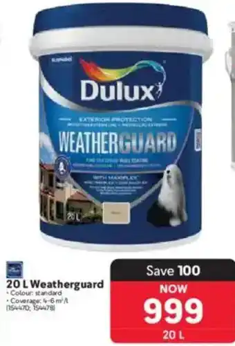 Makro Dulux Weatherguard offer