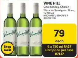 Makro VINE HILL Chardonnay, Chenin Blanc or Sauvignon Blanc offer