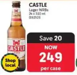 Makro CASTLE Lager NRBs offer
