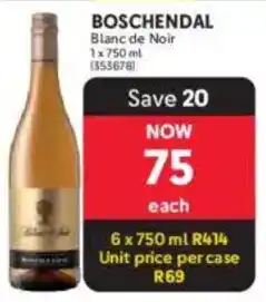 Makro BOSCHENDAL Blanc de Noir offer