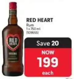 Makro RED HEART Rum offer