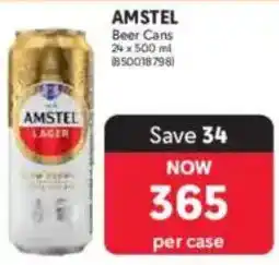 Makro AMSTEL Beer Cans offer