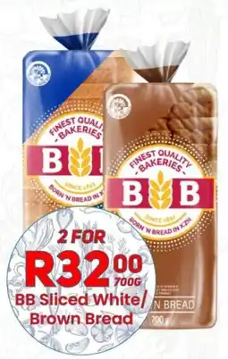 Take 'n Pay BB Sliced White/ Brown Bread offer