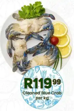 Take 'n Pay Cleaned Blue Crab offer