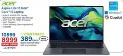 Incredible Connection Acer Aspire Lite 16 Intel Core i5 Laptop offer