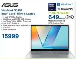 Incredible Connection ASUS Vivobook S3407 Intel Core Ultra 5 Laptop offer