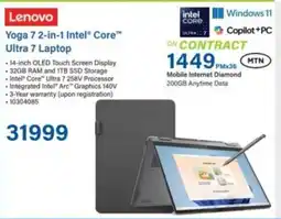 Incredible Connection Lenovo Yoga 7 2-in-1 Intel Core Ultra 7 Laptop offer