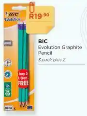 CNA BIC Evolution Graphite Pencil-3's + 2's Per Pack offer
