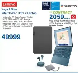 Incredible Connection Lenovo Yoga 9 Slim Intel Core Ultra 7 Laptop offer