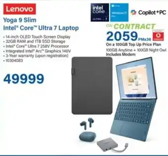 Incredible Connection Lenovo Yoga 9 Slim Intel Core Ultra 7 Laptop offer