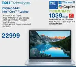 Incredible Connection DELL Inspiron 5440 Intel Core 7 Laptop offer