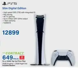 Incredible Connection PS5 Slim Digital Edition offer