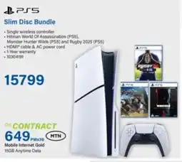 Incredible Connection PS5 Slim Disc Bundle offer