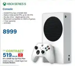 Incredible Connection Xbox Series S Console offer