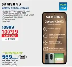 Incredible Connection SAMSUNG Galaxy A56 5G 256GB offer
