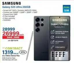 Incredible Connection SAMSUNG Galaxy S25 Ultra 256GB offer