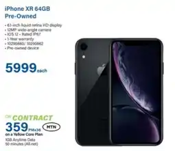 Incredible Connection iPhone XR 64GB Pre-Owned offer