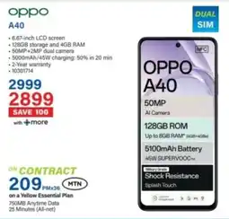 Incredible Connection Oppo A40 offer