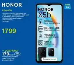 Incredible Connection HONOR X5b 64GB offer