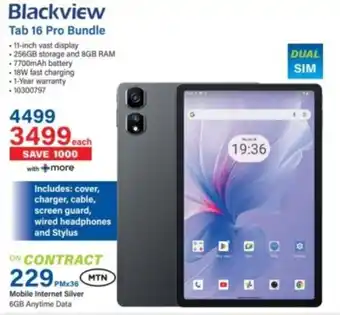 Incredible Connection Blackview Tab 16 Pro Bundle offer