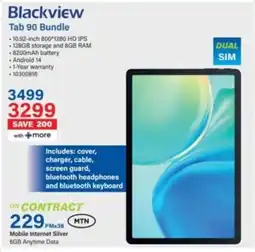 Incredible Connection Blackview Tab 90 Bundle offer
