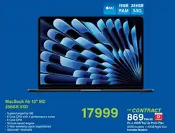 Incredible Connection MacBook Air 13" M2 256GB SSD offer