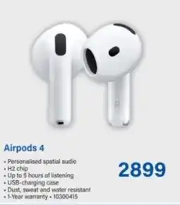 Incredible Connection Airpods 4 offer