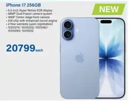 Incredible Connection iPhone 17 256GB offer