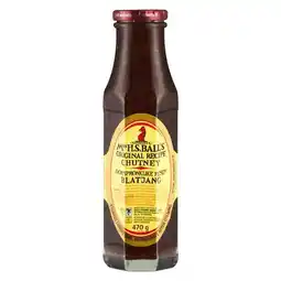 Pick n Pay Liquor Mrs H.S.Ball's Original Chutney 470g offer