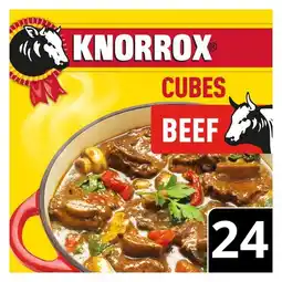 Pick n Pay Liquor Knorrox Beef Stock Cubes 24 x 10g offer