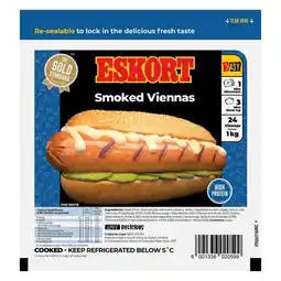 Pick n Pay Liquor Eskort Smoked Viennas 1kg offer