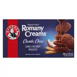 Pick n Pay Liquor Bakers Original Romany Creams Biscuits 200g offer