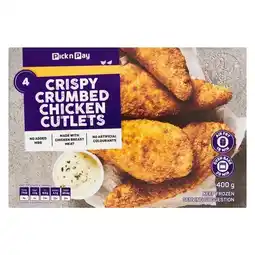 Pick n Pay Liquor PnP Crumbed Chicken Cutlets 400g offer